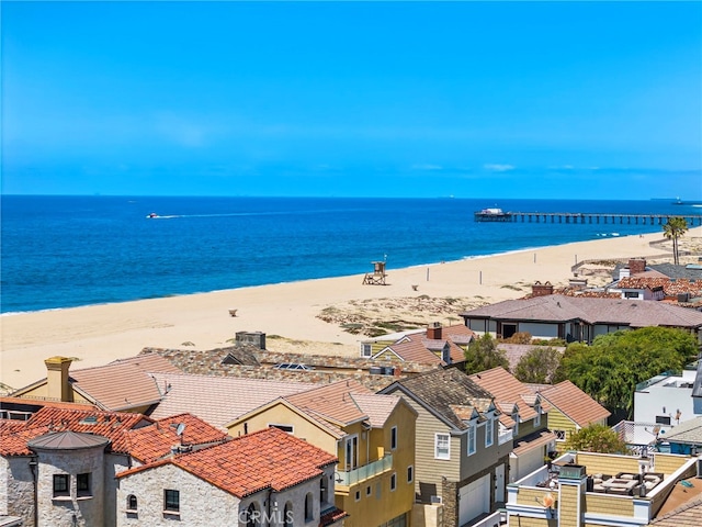 1554 E Oceanfront, Newport Beach, CA 92661 - water view featuring nearby beach