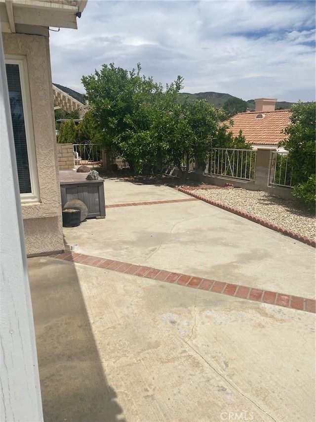 10815 Cherry Hls, Cherry Valley, CA 92223 - view of patio featuring fence