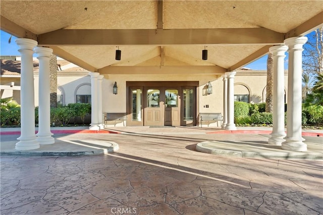 40686 Via Jalapa, Murrieta, CA 92562 - view of patio featuring french doors