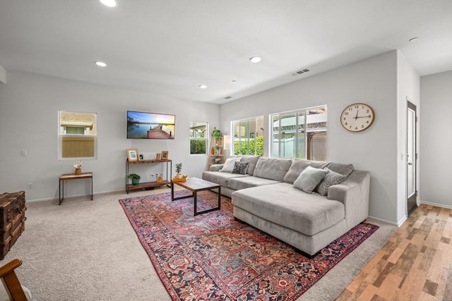 341 Dun Blazer Way, Fallbrook, CA 92028 - living area with recessed lighting and baseboards