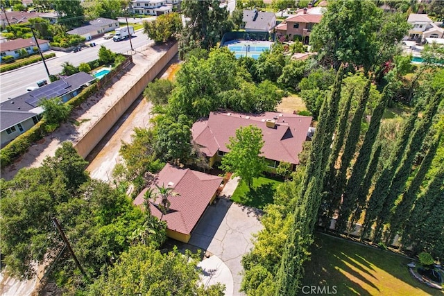 214 W Le Roy Ave, Arcadia, CA 91007 - aerial view of residential area