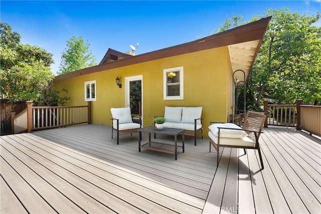 214 W Le Roy Ave, Arcadia, CA 91007 - wooden deck featuring outdoor lounge area