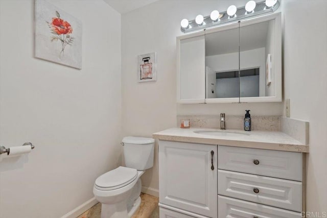 1278 E Madison Ave Unit D, El Cajon, CA 92021 - half bathroom featuring vanity and toilet