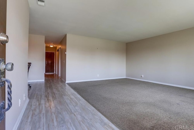 4379 Albatross Way, Oceanside, CA 92057 - empty room with baseboards and wood finished floors
