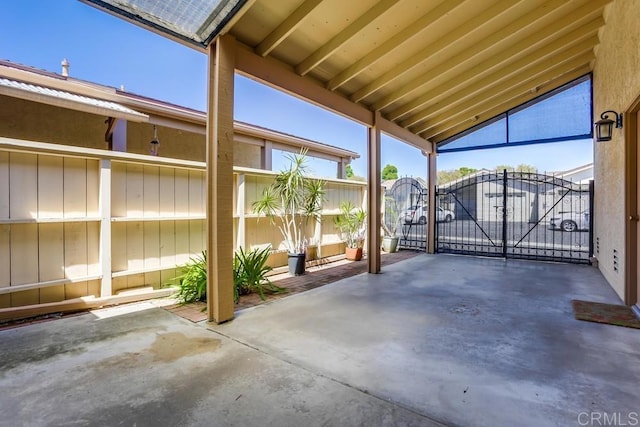4379 Albatross Way, Oceanside, CA 92057 - view of patio featuring a gate