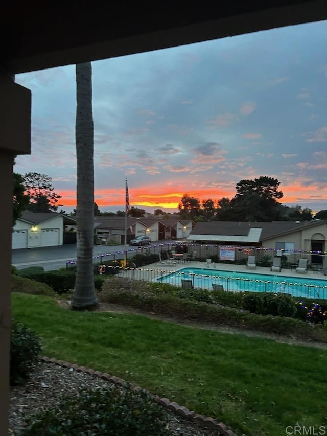 4379 Albatross Way, Oceanside, CA 92057 - community pool featuring fence and a residential view
