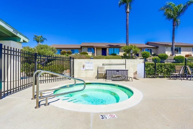 4379 Albatross Way, Oceanside, CA 92057 - view of swimming pool featuring fence and a patio