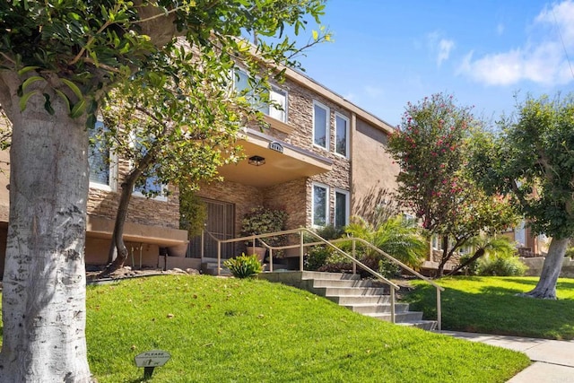 5510 Adelaide Ave Unit 1, San Diego, CA 92115 - view of property featuring stairway