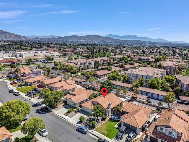 12820 Pan Am Blvd, Moreno Valley, CA 92553 - aerial view of residential area featuring mountains
