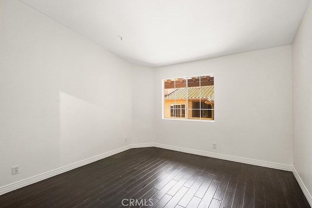 5140 Twilight Canyon Rd Unit 27H, Yorba Linda, CA 92887 - empty room with dark wood finished floors and baseboards