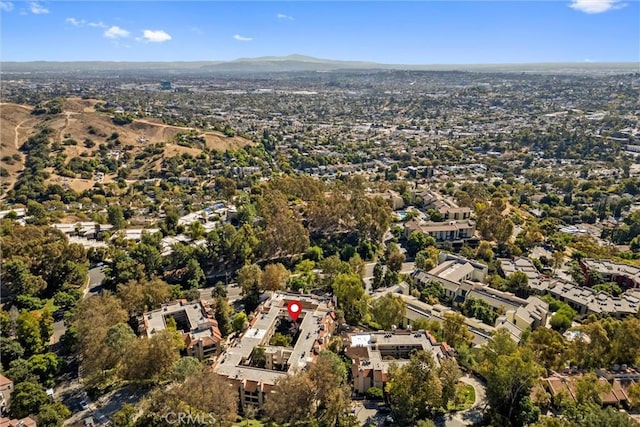 4141 Via Marisol Unit 215, Los Angeles, CA 90042 - aerial view of property and surrounding area with a mountain backdrop