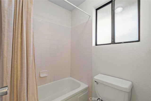 4141 Via Marisol Unit 215, Los Angeles, CA 90042 - full bath featuring shower / bath combo with shower curtain and toilet