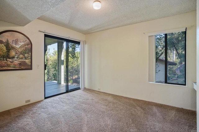 28330 Meadow Glen Way W, Escondido, CA 92026 - unfurnished room featuring carpet, plenty of natural light, and a textured ceiling