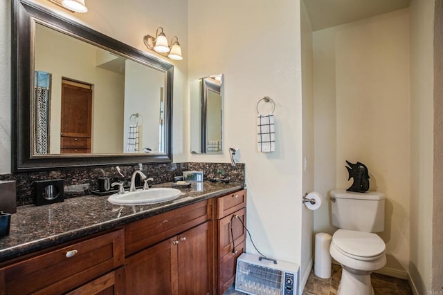 28330 Meadow Glen Way W, Escondido, CA 92026 - bathroom with vanity, toilet, baseboards, and tile patterned flooring