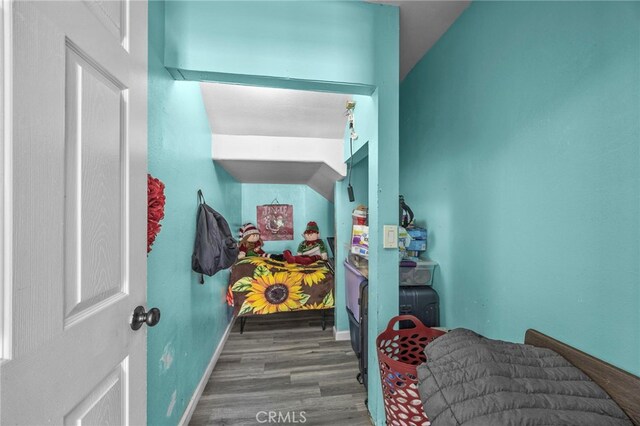 1709 S Townsend St, Santa Ana, CA 92704 - bedroom with wood finished floors and baseboards