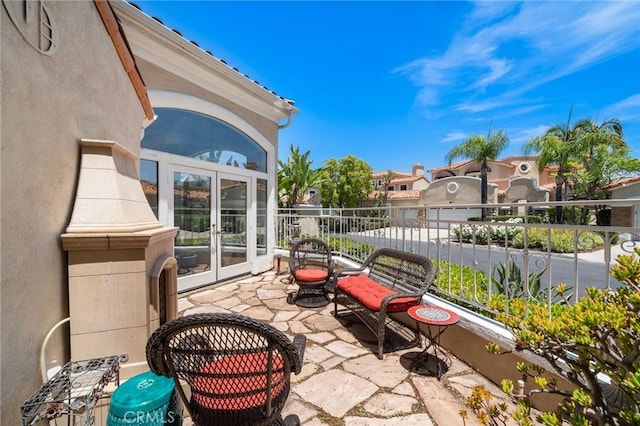 81 Via Barcaza, Coto De Caza, CA 92679 - view of patio featuring french doors