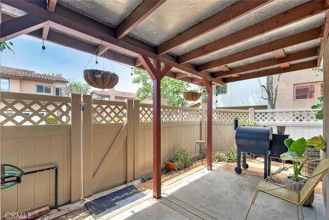 13023 Avenida Empresa, Riverside, CA 92503 - view of patio with a gate