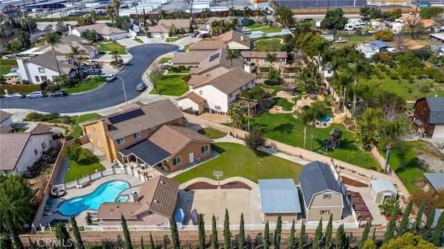 11815 Briarrose Ln, Chino, CA 91710 - aerial view of property and surrounding area with nearby suburban area