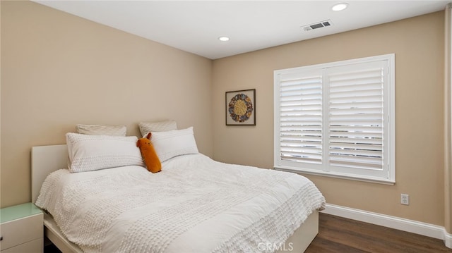 11815 Briarrose Ln, Chino, CA 91710 - bedroom featuring dark wood-style floors and recessed lighting