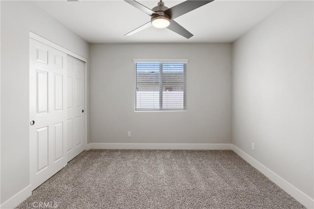 6018 William St, Riverside, CA 92504 - unfurnished bedroom with carpet, baseboards, and a closet