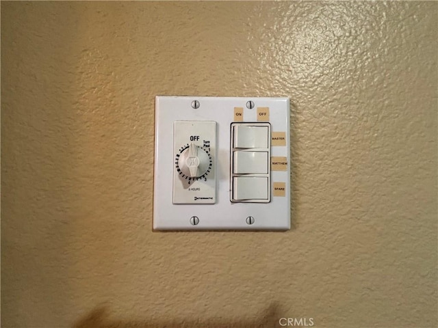 15986 Wilmington Rd, Chino Hills, CA 91709 - detailed view of a textured wall