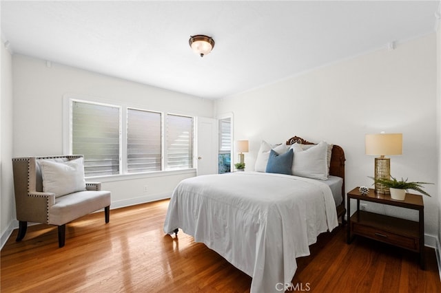 2415 N French St, Santa Ana, CA 92706 - bedroom with wood finished floors and baseboards