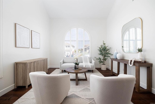3044 Casmeg Way, El Cajon, CA 92019 - sitting room featuring plenty of natural light, light wood finished floors, and vaulted ceiling