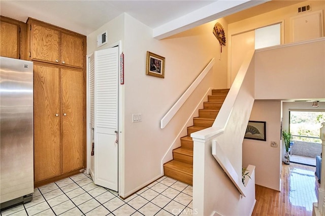 1144 Walnut Grove Ave Unit C, Rosemead, CA 91770 - entryway with stairs and baseboards