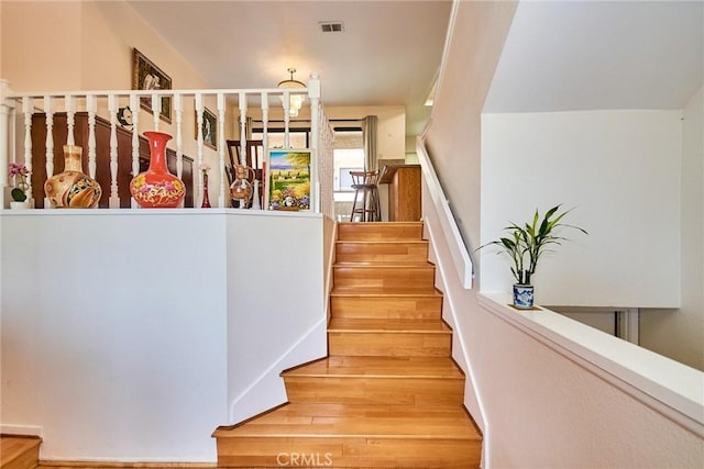 1144 Walnut Grove Ave Unit C, Rosemead, CA 91770 - stairs featuring wood finished floors