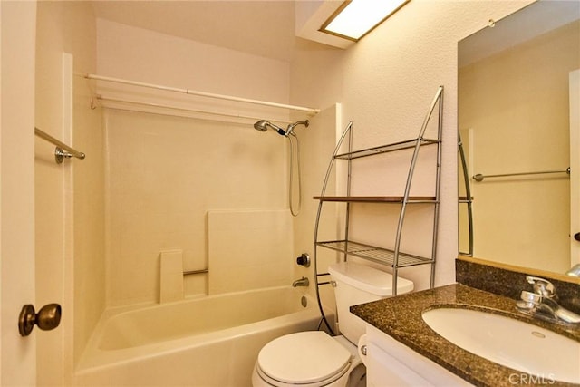 1144 Walnut Grove Ave Unit C, Rosemead, CA 91770 - full bathroom featuring toilet, vanity, and shower / bathtub combination