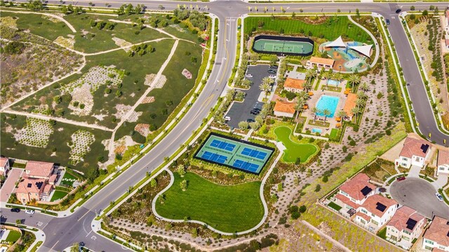 270 Maricopa, Irvine, CA 92618 - aerial overview of property's location with a pool area