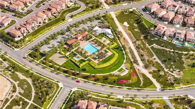 270 Maricopa, Irvine, CA 92618 - aerial overview of property's location with nearby suburban area and a pool area