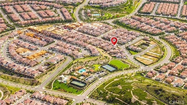 270 Maricopa, Irvine, CA 92618 - aerial view of property and surrounding area featuring nearby suburban area