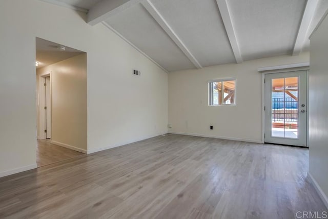 5019 Havenwood Ave, San Diego, CA 92120 - spare room with light wood-style flooring and baseboards