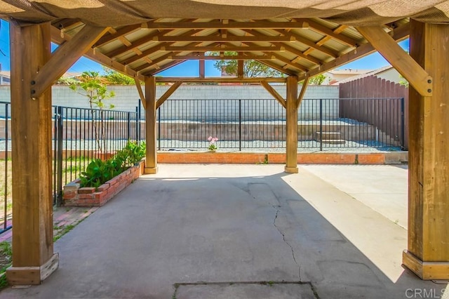 5019 Havenwood Ave, San Diego, CA 92120 - view of patio with a gazebo and a fenced backyard