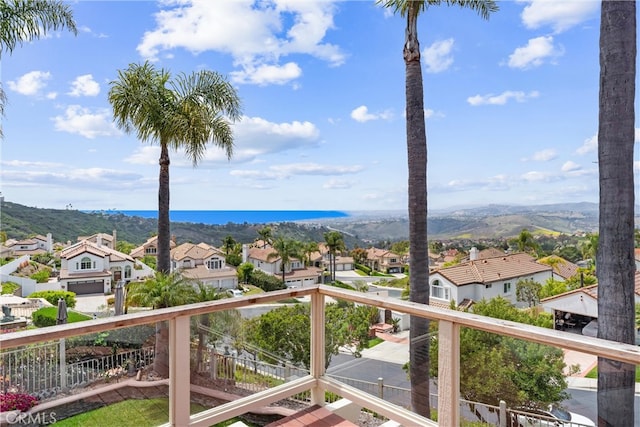 64 Camino, San Jose, San Clemente, CA 92672 - water view featuring nearby suburban area and a mountain backdrop