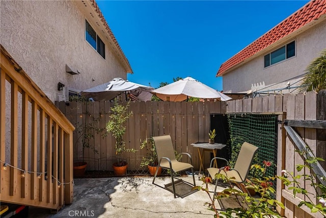 25388 Via Verde Unit 4, Lake Forest, CA 92630 - view of patio / terrace featuring fence