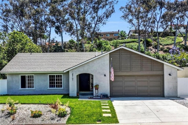 25101 Sebastian Ln, Mission Viejo, CA 92691 - view of front facade with concrete driveway, an attached garage, and stucco siding