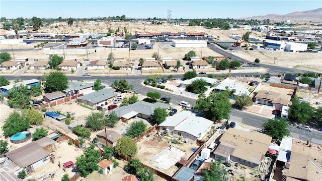 16631 Joshua St, Victorville, CA 92395 - aerial view of property's location with nearby suburban area and a mountain backdrop