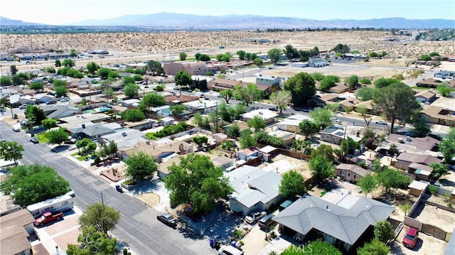 16631 Joshua St, Victorville, CA 92395 - aerial perspective of suburban area with a mountain backdrop