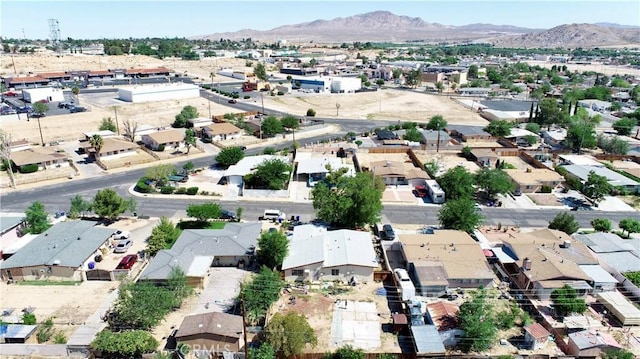 16631 Joshua St, Victorville, CA 92395 - aerial view of property's location featuring mountains and nearby suburban area