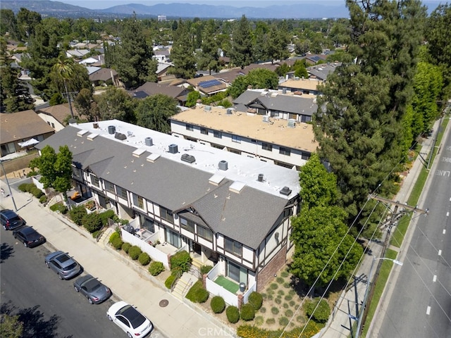 20737 Roscoe Blvd Unit 102, Winnetka, CA 91306 - drone / aerial view of a mountain backdrop
