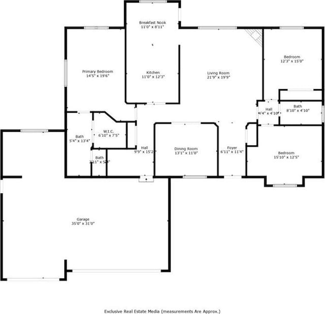 6175 Showdown Cir, Magalia, CA 95954 - property floor plan