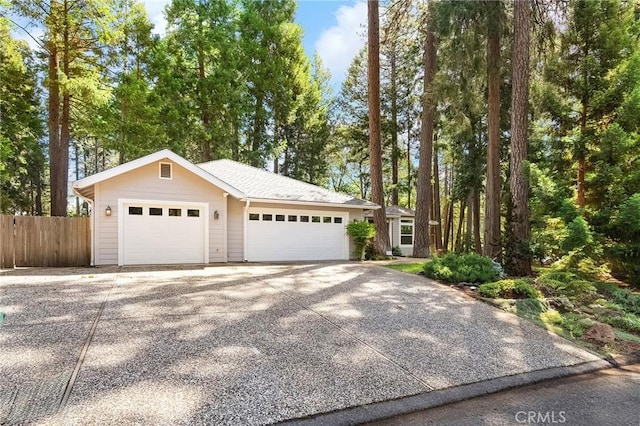 6175 Showdown Cir, Magalia, CA 95954 - ranch-style house featuring fence