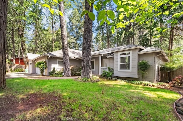 6175 Showdown Cir, Magalia, CA 95954 - ranch-style house with a garage and driveway