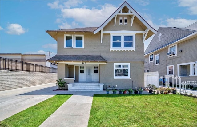 1720 W 25th St, Los Angeles, CA 90018 - view of front of house with covered porch and roof with shingles