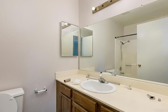 4616 Arrowhead Ct, Oceanside, CA 92056 - full bathroom with toilet and vanity