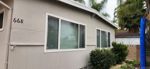 668 Farview St, El Cajon, CA 92021 - view of home's exterior with stucco siding