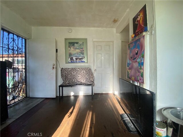 260 W 42nd Pl, Los Angeles, CA 90037 - dining area with wood finished floors