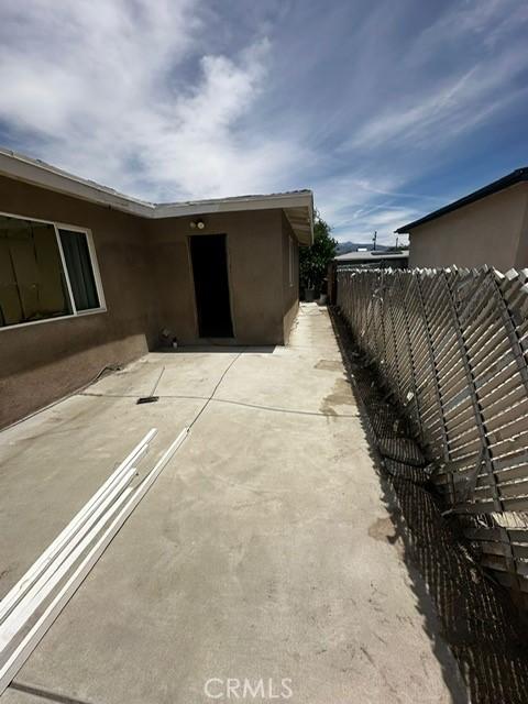 642 S Rosario Ave, San Jacinto, CA 92583 - view of property exterior featuring stucco siding and a patio